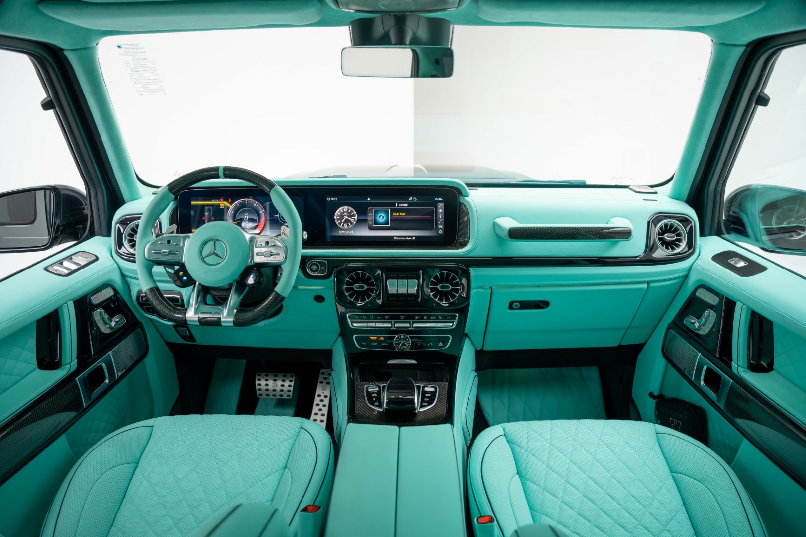 2022 BRABUS G700 | TIFFANY BLUE INTERIORS.